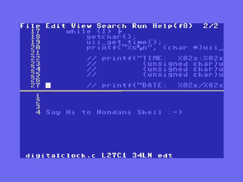 File editor split view