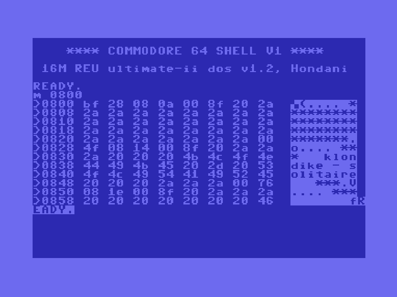 SMON machine language monitor